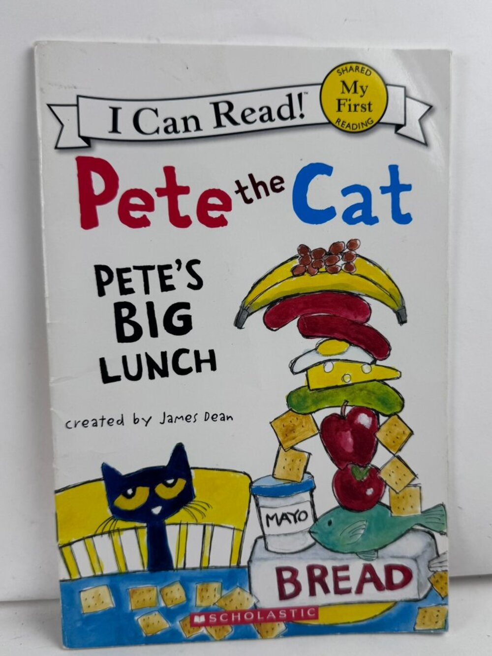 Pete The Cat Pete's Big Lunch James Dean I Can Read Level F Scholastic Book